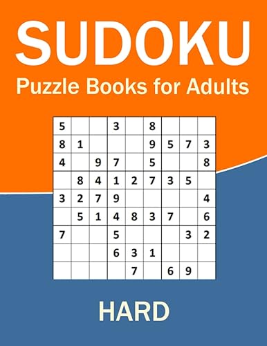 Sudoku Sudoku Puzzles Books for Adults with full Solutions (Hard Level)
