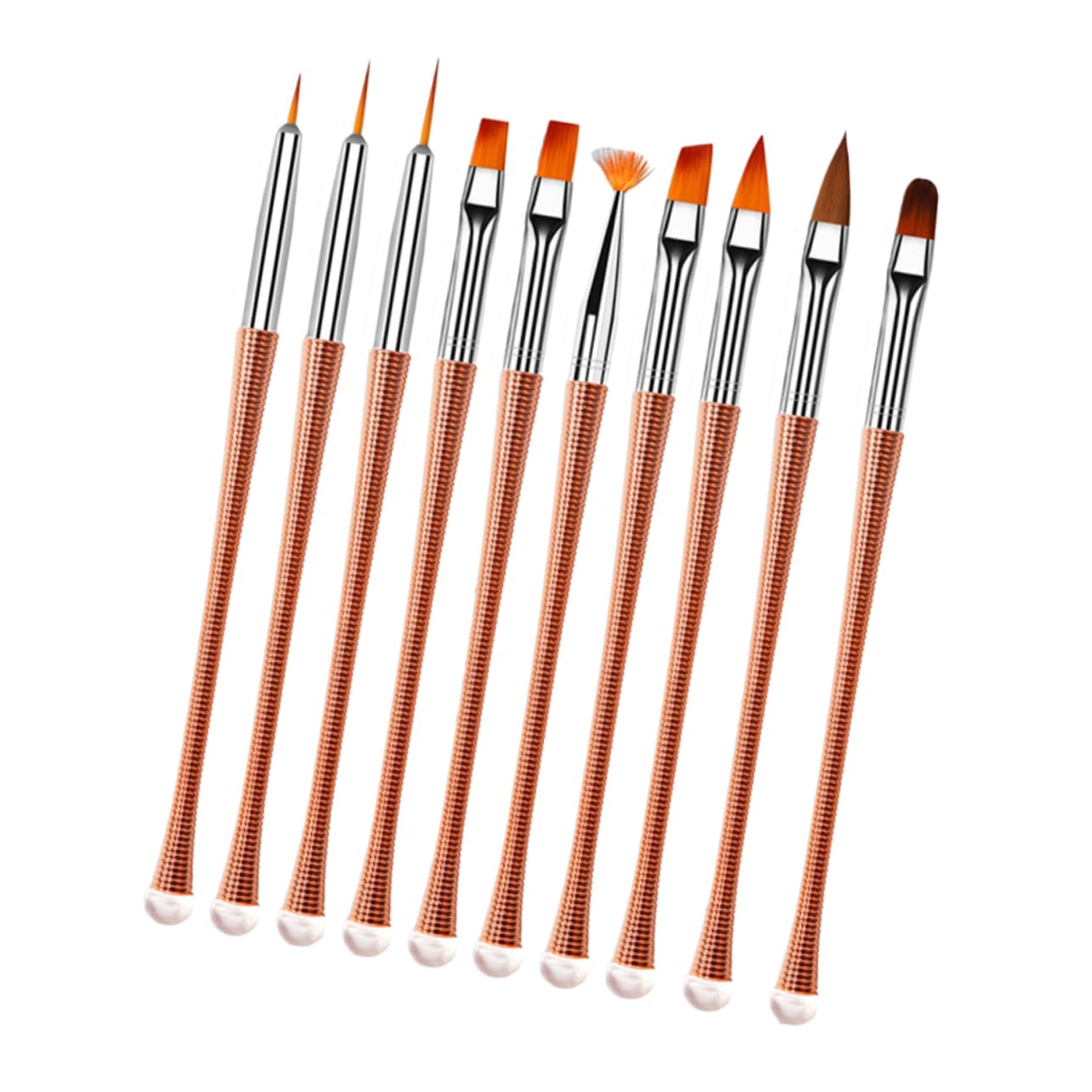 Beavorty Yn Kit De Uñas 30 Piezas Pinceles Profesionales Para Uñas Pluma De Puntos De Uñas Kit De Cepillo De Uñas Pluma De Arte De Uñas De Moda Herramientas De Uñas Cepillar Importante