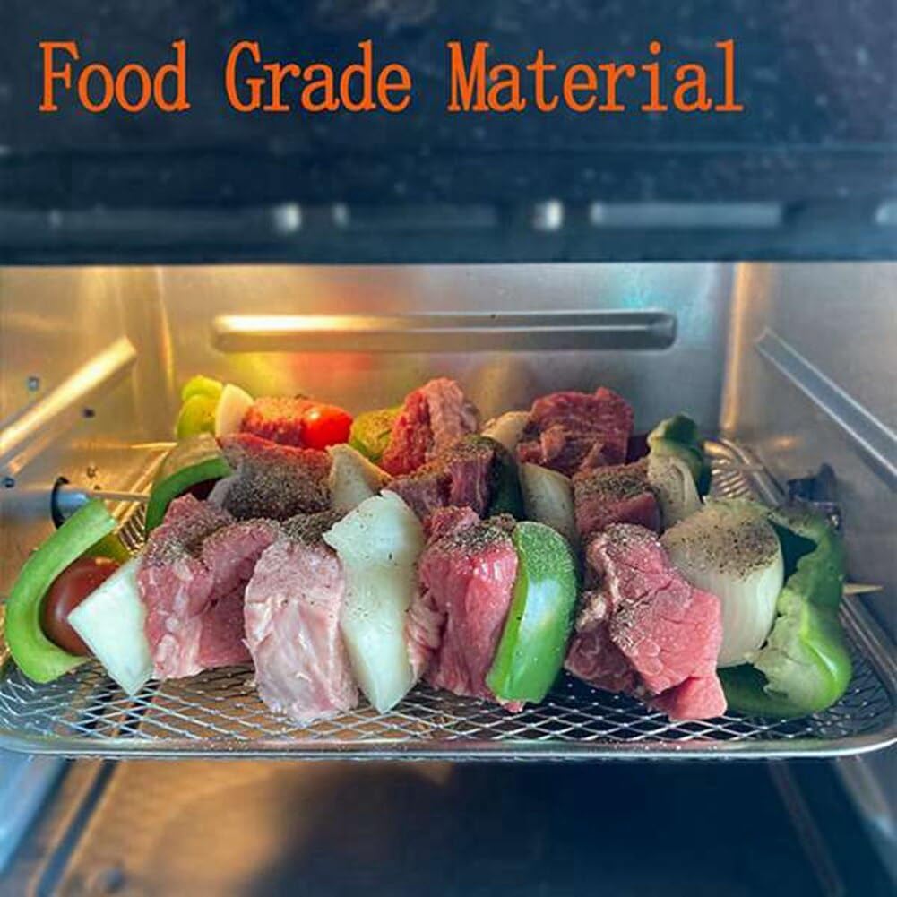Dehydrator Rack fit for Power Air Fryer Oven, Chefman, Air Flow Racks, Dehydrate Fruits and Meats,Air Fryer Oven Accessories