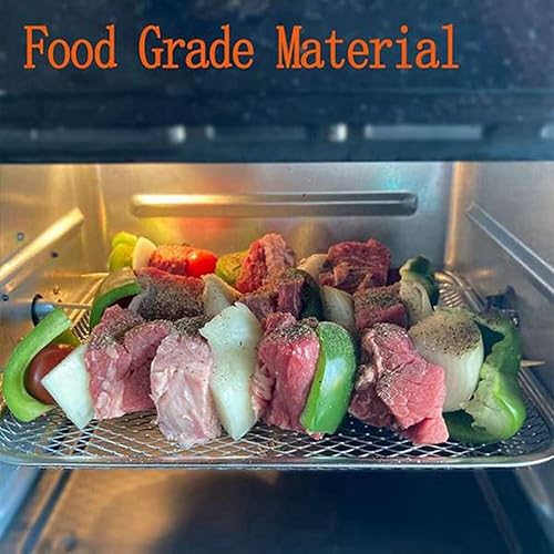 Miniatura 4 de Estante deshidratador apto para horno freidora de aire, chefman, estantes de flujo de aire, deshidrata frutas y carnes, accesorios para horno