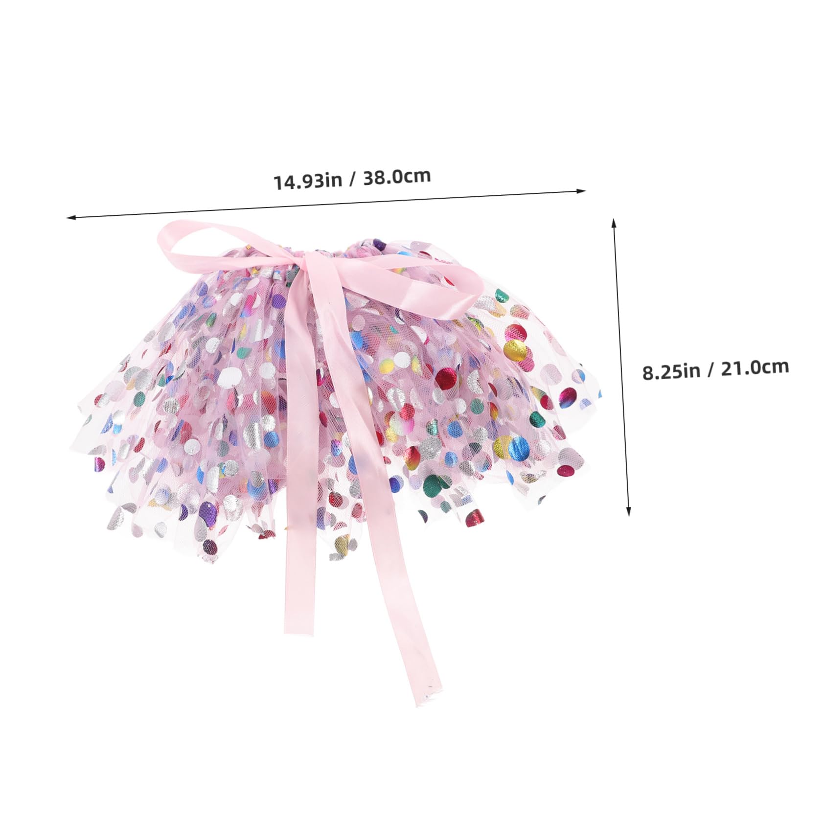 BESTonZON Tutù per cani regolabile traspirante tulle gonna ballerina taglia piccola media grande