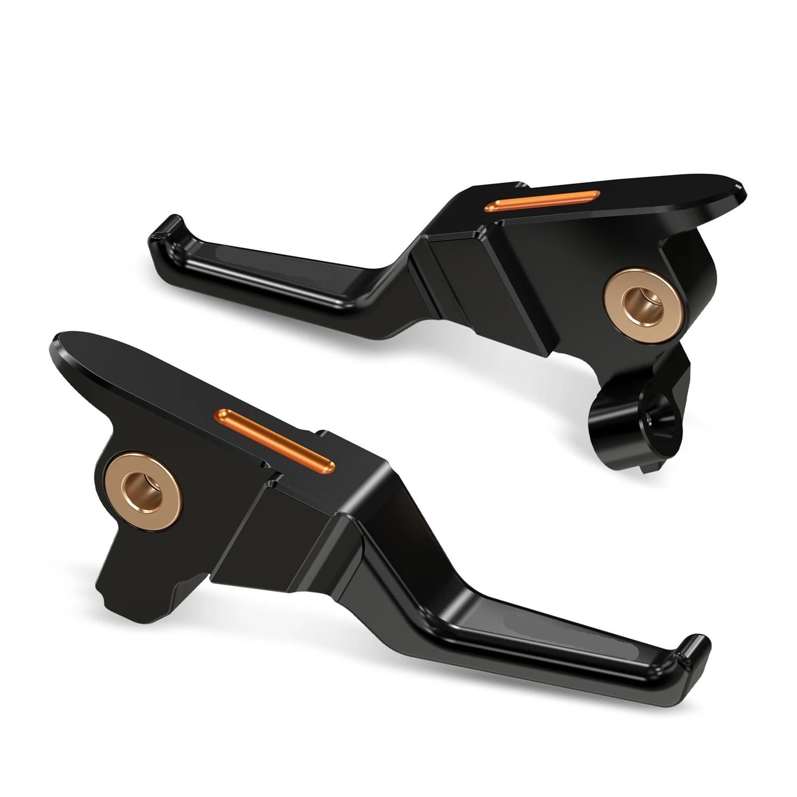 Sgdeydfh Orange For 2017-2019 For H&Arley Street Glide Flhx Shorty Brake Clutch Levers For Road Fltrx E&Lectra Ultra Limited For King Flhr(Orange)