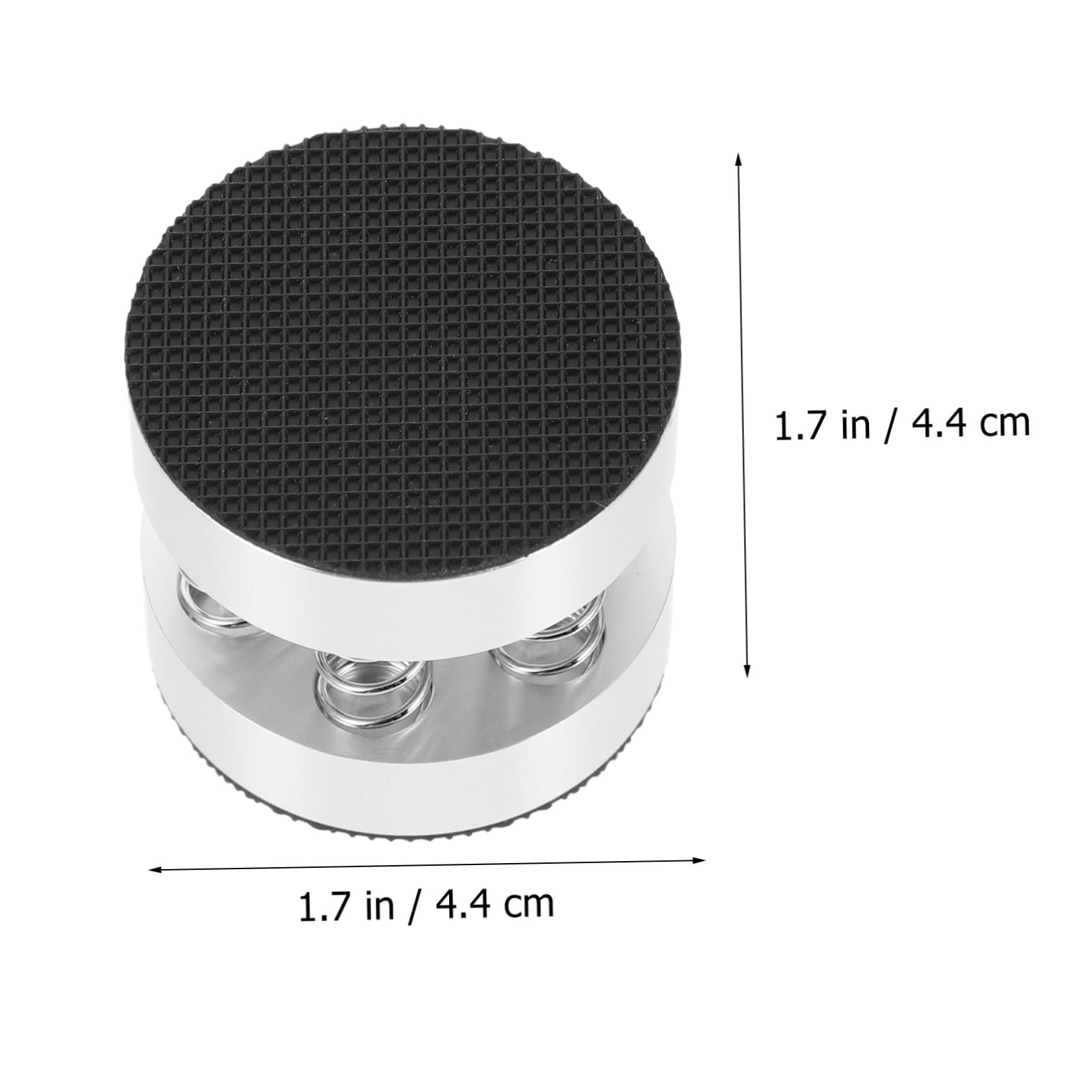 4 Stück Federpads Lautsprecherfüße Lautsprecherisolatoren für Heim Audio CNC Aluminiumlegierung Stoßdämpfend rutschfest