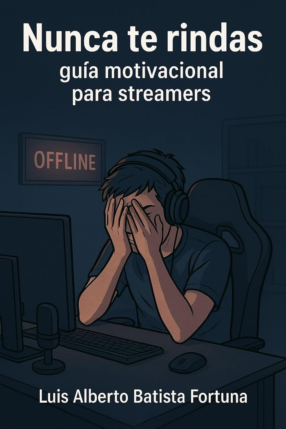 Nunca te rindas: : guía motivacional para streamers (Spanish Edition)