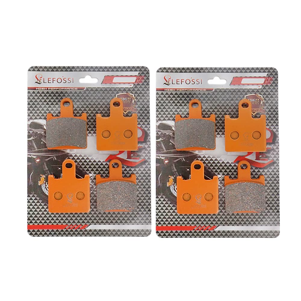 LE LEFOSSI Plaquette Frein Avant Fibre Carbone Compatible Kawasaki Concours 14 ZG1400 ZX14 Ninja 2006-2018