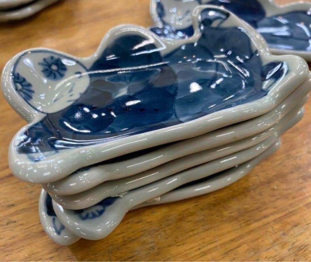 入荷極小！新作】有田焼 陶祥窯 豆皿 唐子人形皿 5枚