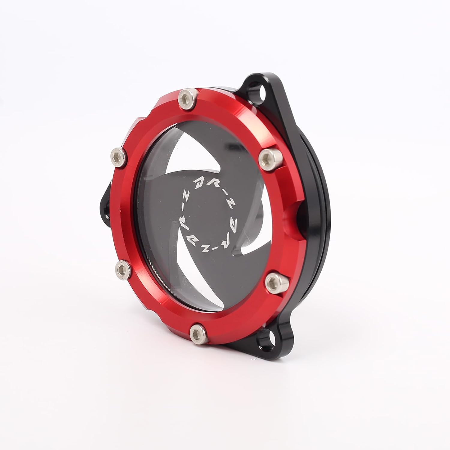 Oil filter cover compatible with DR-Z400 /DR-Z400E /DR-Z400S /DR-Z400SM / LT-Z 400 /, made of aluminum alloy and cut by CNC.Motorcycle Starter Idle Gear Cover (Red)