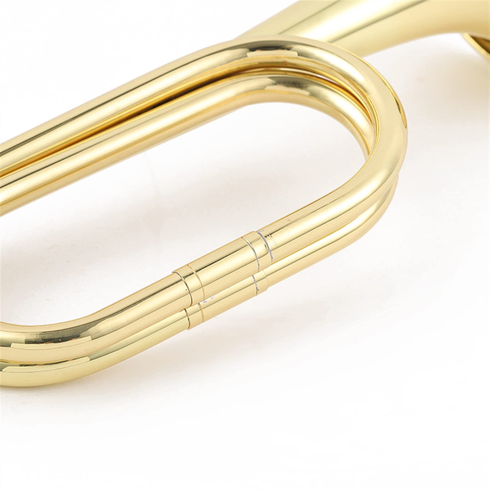 Bugle Charge Mosiężny Róg Trąbka Zachodni Instrument Dęty Używany Przez Początkujących Uczniów Bugle Call Trąbka (Color : 01)