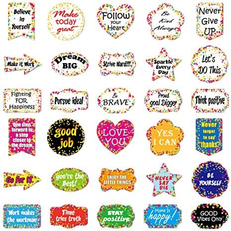 Creative Teaching Rewards Stickers for Students Teachers Classroom Supplies,Encouragement Sticker for Boys Girls,Incentive Decals for Teens