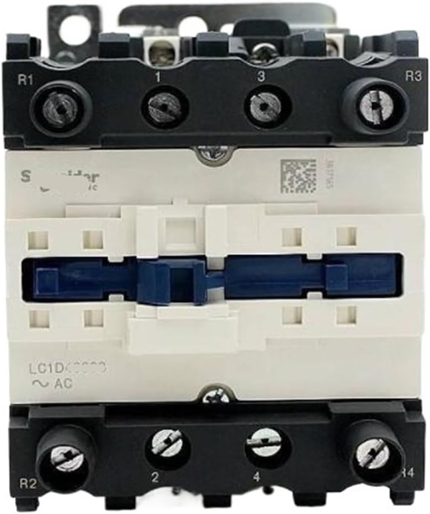 LC1D AC LC1D40008 LC1D50008 LC1D80008 Contactor- 4 Pole DIN Rail Mounted Power Contactor-(LC1D40008,110V)