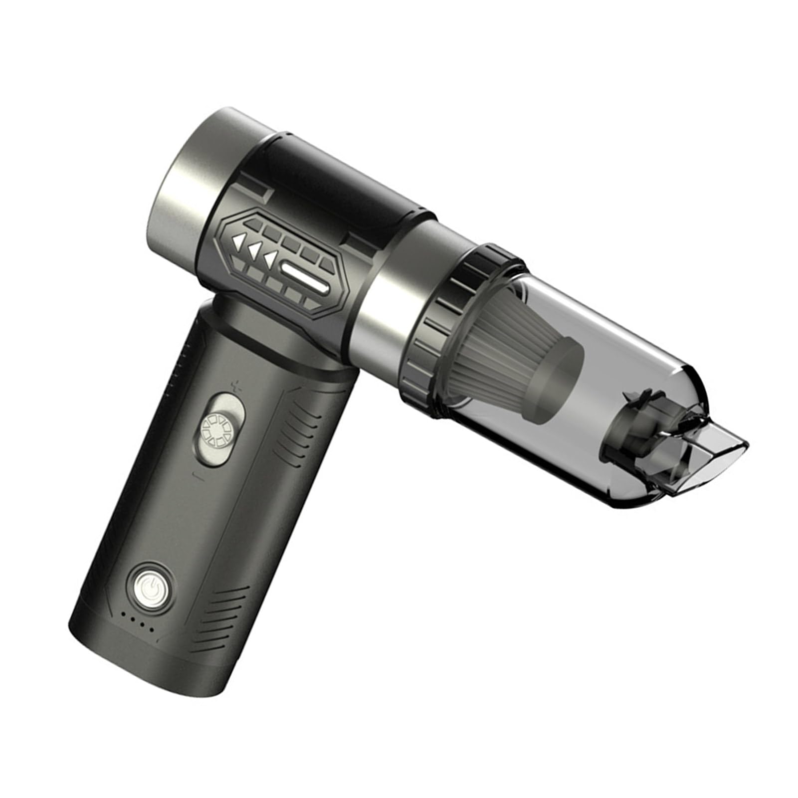 Soffiatore senza fili a doppia funzione con tecnologia di aspirazione del vuoto 40000 pa, 1300000 RPM di aspirazione a secco