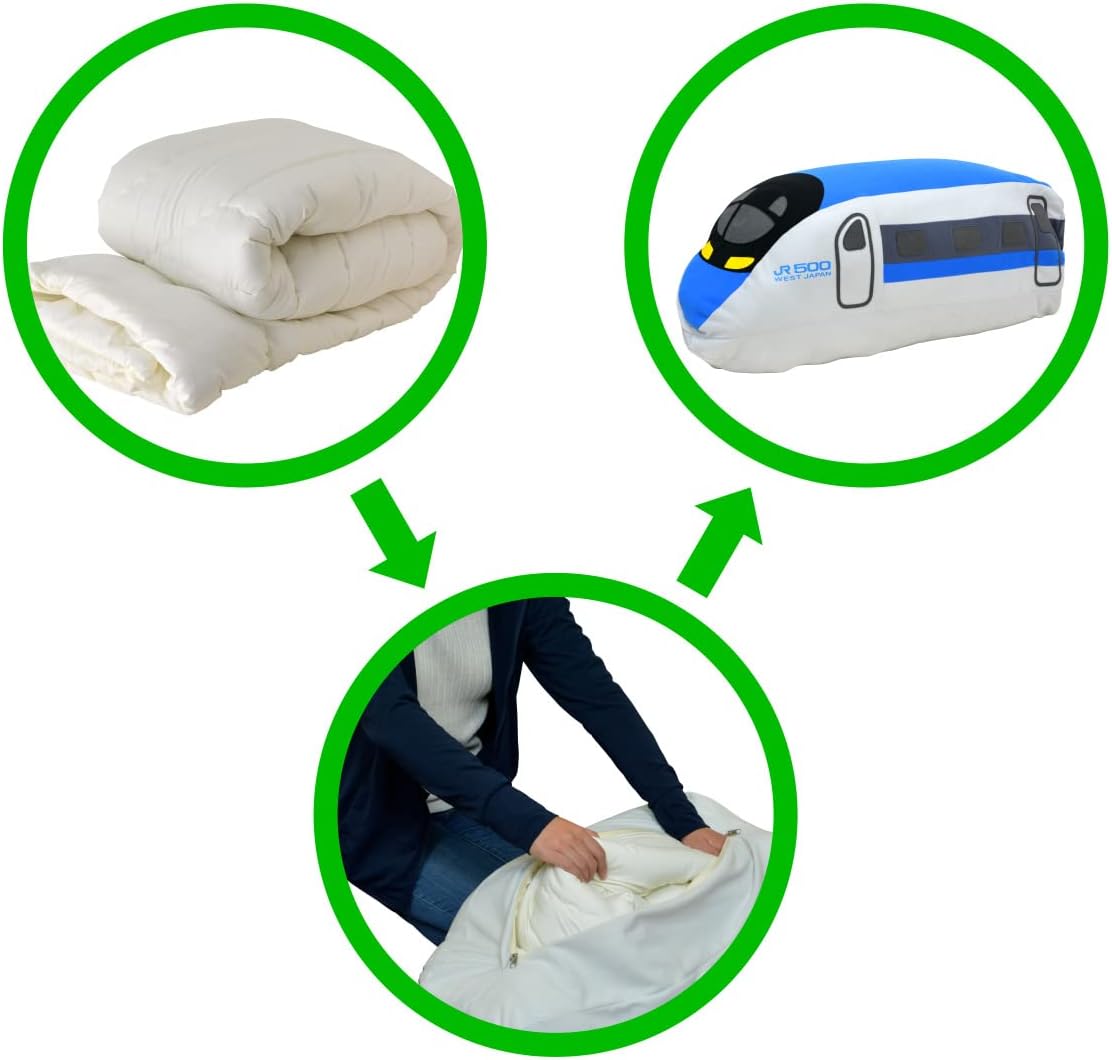 Zippo Shinkansen Futon De Cushion (Futon Storage Cover) (500 Series Kodama)