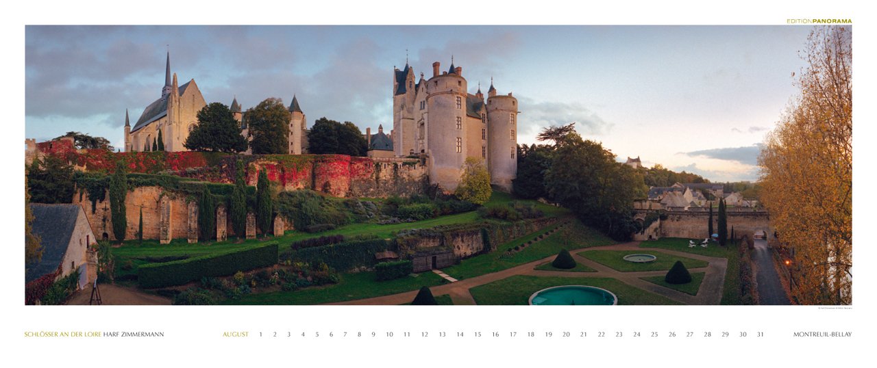 Schlösser an der Loire - Kalender immerwährend