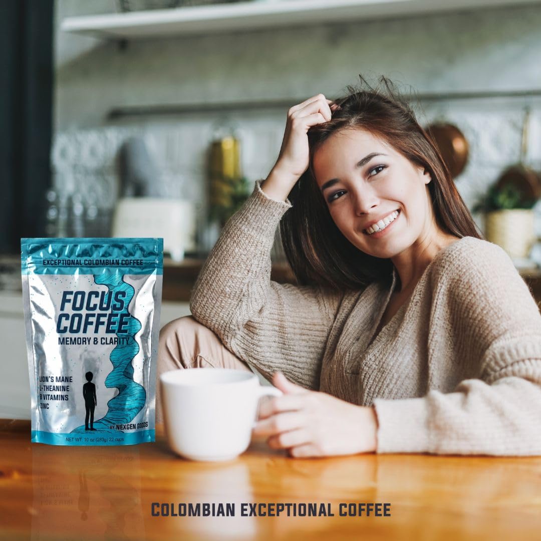 Amazon.com : NexGen Focus Mushroom Coffee with Lion's Mane