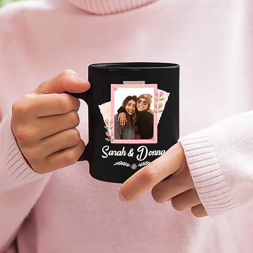 Miniatura 8 de Regalos de taza de tía  Taza personalizada para tía con foto  Personalizable con texto en inglés This Auntie Belongs to Ceramic Mug Gift  Taza de