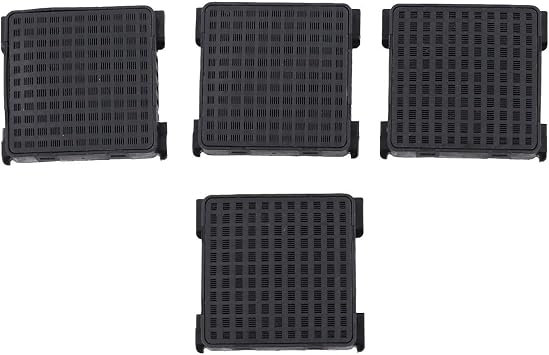 Activated Carbon Refrigerator Air Filter For Liebherr 9096989 9882429 Models Simple Installation4 PACK