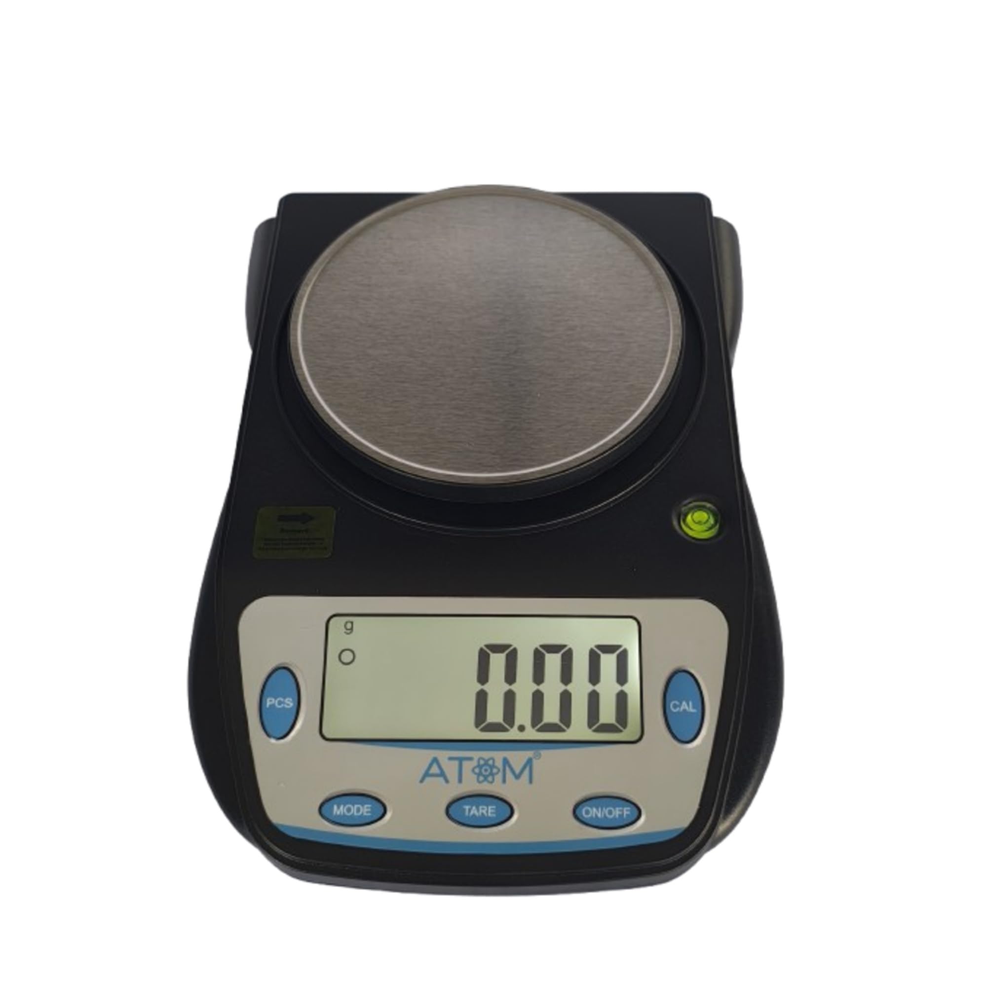 ATOM Digital Weighing Scale 600gm x 0.01g (10mg) with round Cover. Digital Jewellery Weighing Scale| Used in Gold & Silver ornaments and valuables. Weight Measuring machine. Atom A 113 Jewellery Scale-image-16