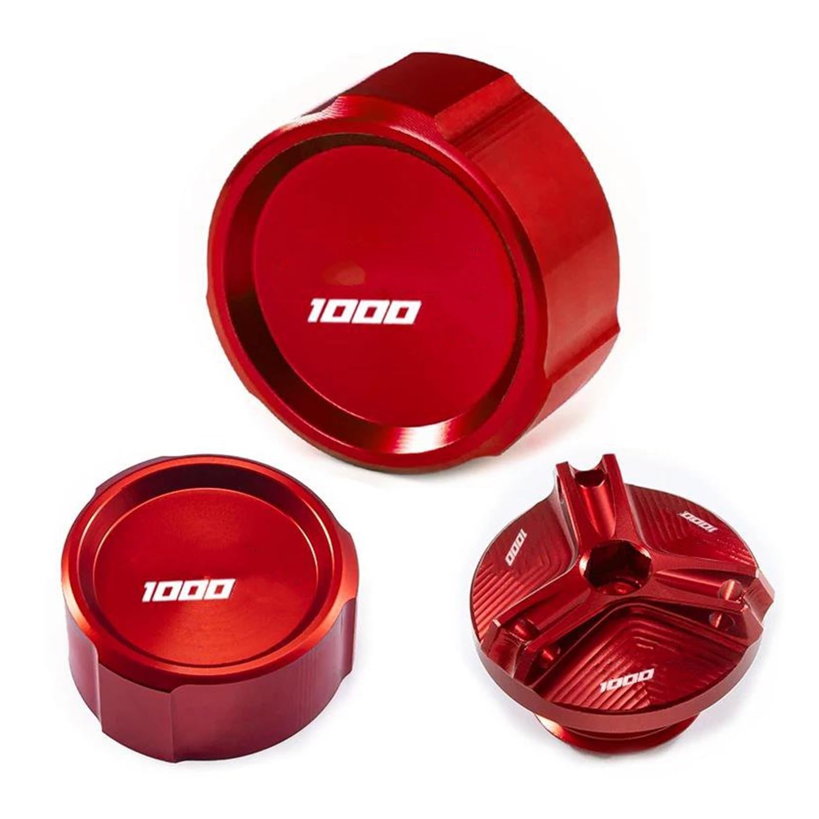 Tapa Llenado Aceite Tapa De Llenado De Aceite Motocicleta Para CBR1000RR CBR 1000 RR 2008-2018 Cubierta Depósito Maestro De Cilindro De Líquido Freno Trasero Delantero Tapón Llenado Aceite Motor ( Col