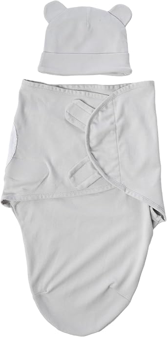 Cuddle Club Baby Cotton Swaddles for Newborns, 0-3 & 3-6 Months