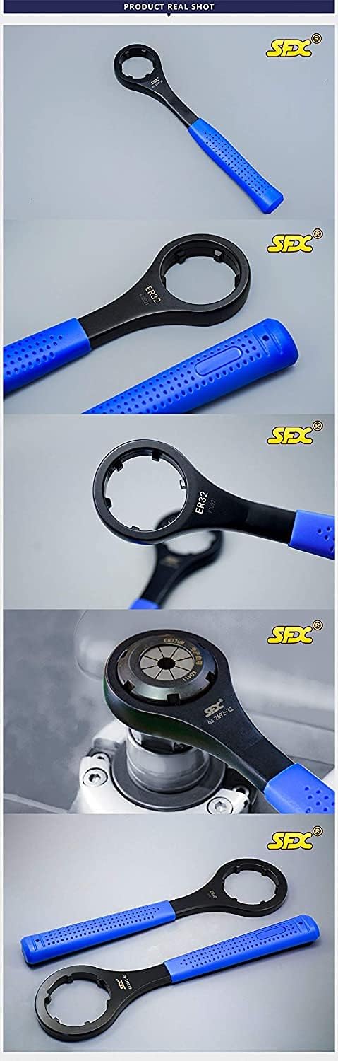 ER25 Wrench Collet Chuck Integral Type ER25 UM Type Spanner with Rust-proof and Wear-resistant