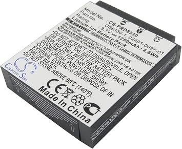 VINTRONS Replacement Battery for MAGINON DC-8300, DC-8600, DC-X, DC-XZ6