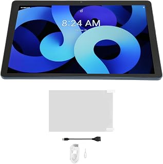 Jectse 10.36 Inch Tablet for Android, 2560X1600 Resolution, 16GB RAM, 512GB ROM, 5G WIFI, Aluminum Alloy, HD+ Display, Powerful Chipset (Blue)