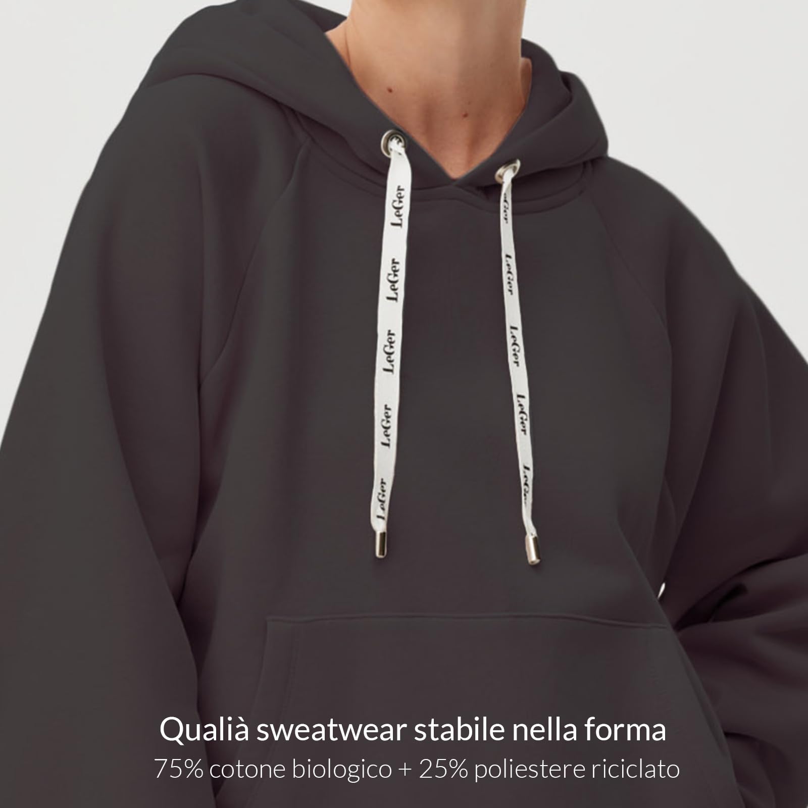 Leger by Lena Gercke Hayley Hoodie Maglia di Tuta Donna (Pacco da 1)