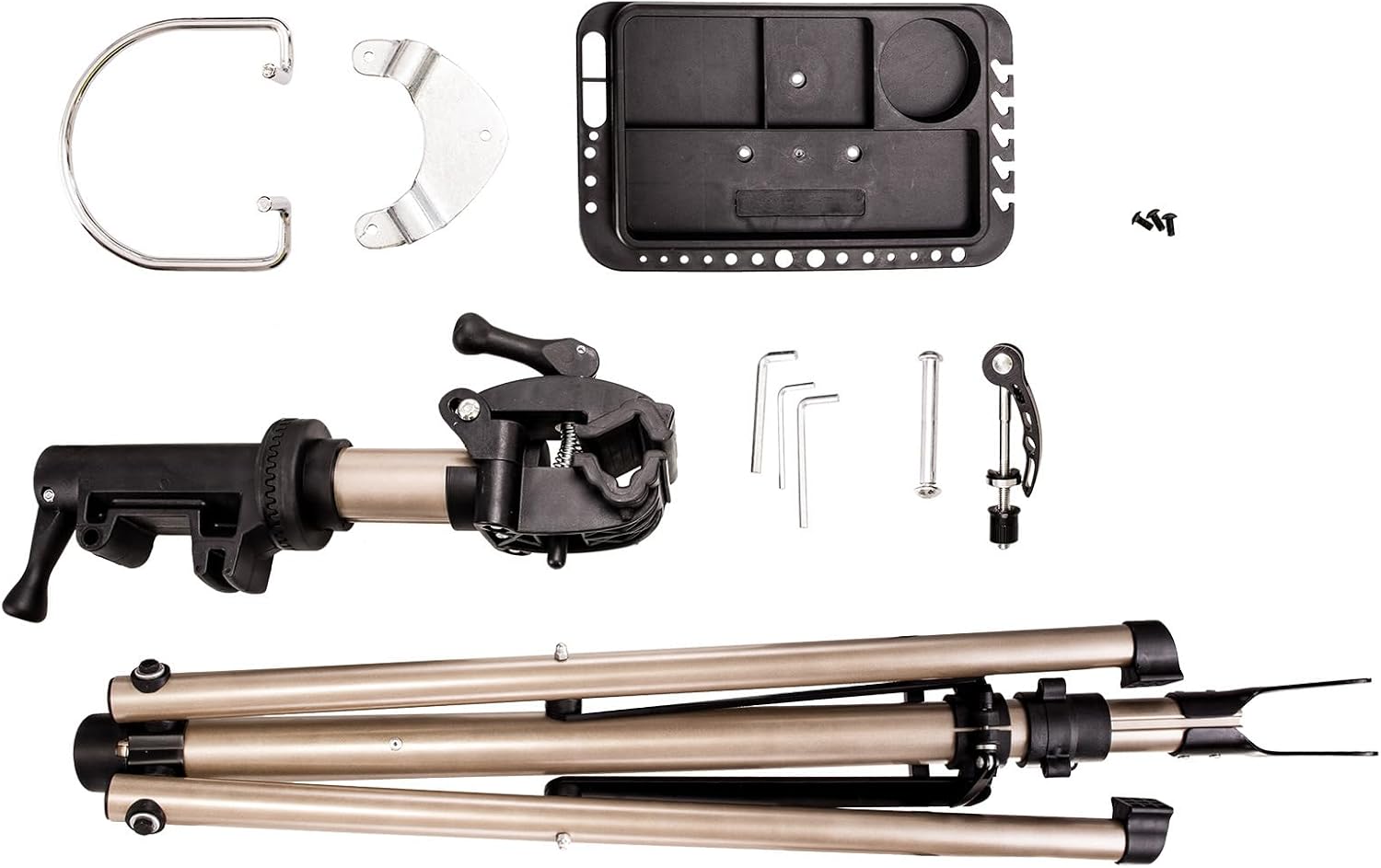Bike Workstands - Cycle Parking Rack 110 Lbs | Heavy Duty Height Adjustable Aluminum Alloy Bike Holder for Outdoor, Home, Garage