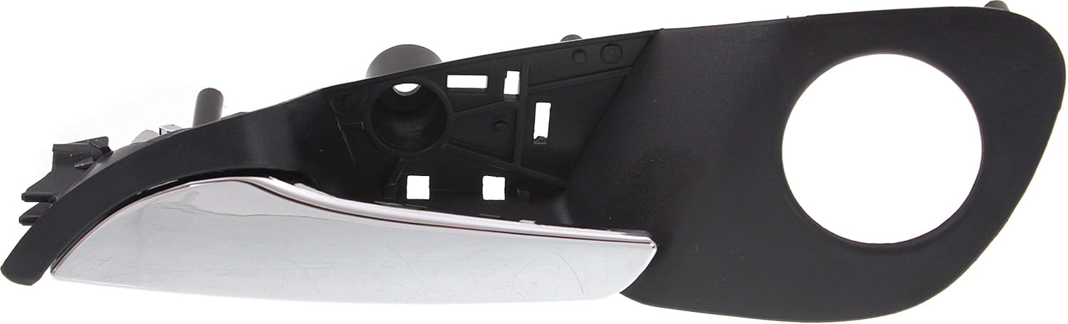 Garage-Pro Interior Door Handle Compatible with 2011-2017 Buick Regal Front, Driver Side Chrome Lever with Black Bezel