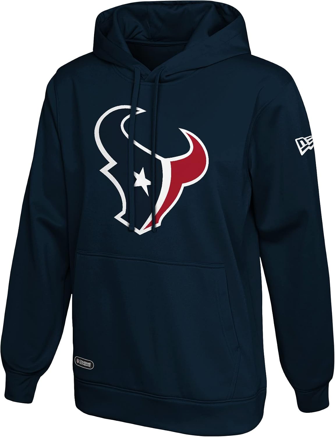 New Era Men's Midnight NFL Combine Authentic Stadium Logo Pullover Hoodie