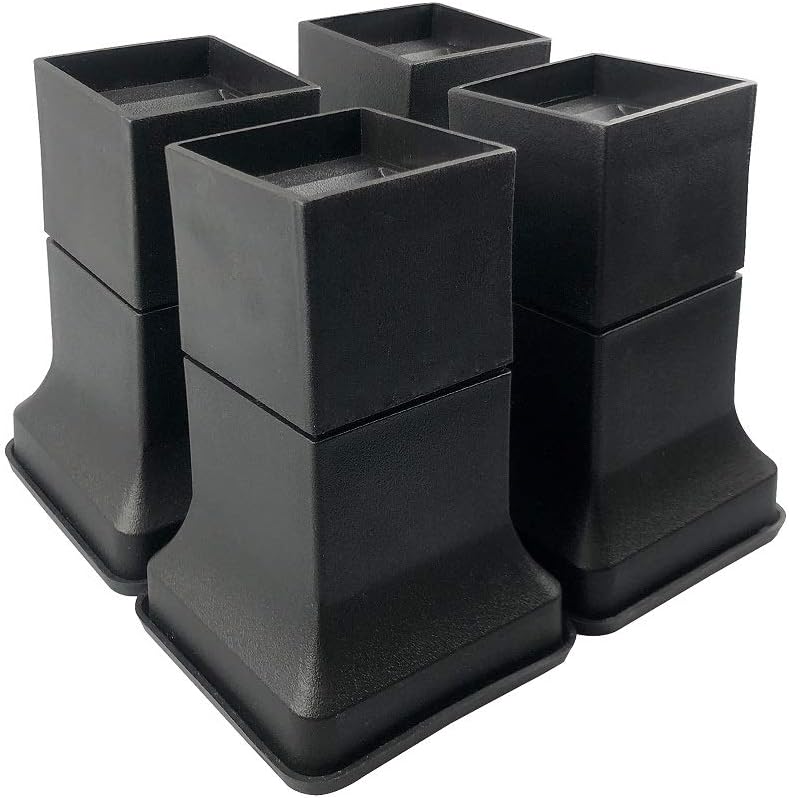 FONDDI Bed and Furniture Risers 2, 4 or 6 Inch Stackable