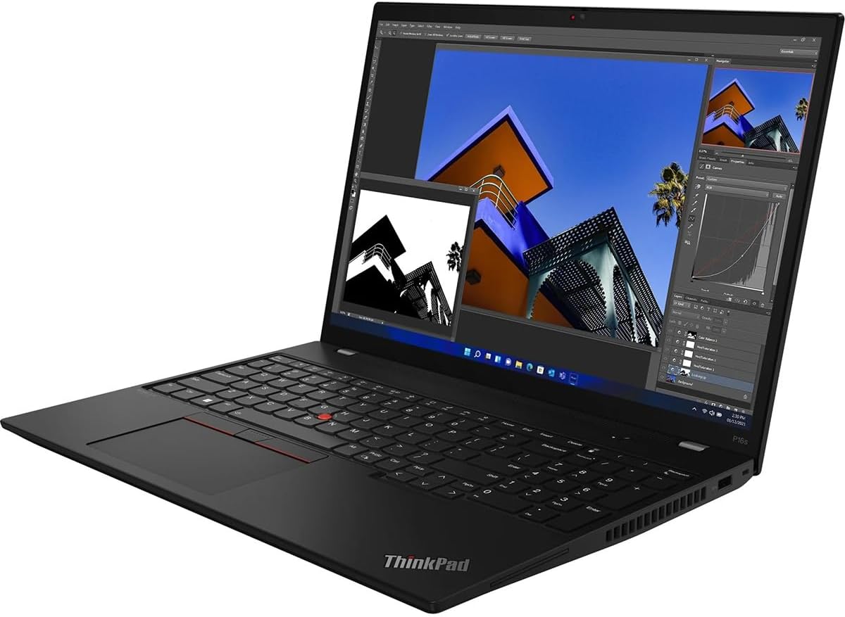 Lenovo ThinkPad P16s Gen 2 16" WQUXGA OLED Mobile Workstation, AMD Ryzen 7 PRO 7840U 3.3GHz, 64GB RAM, 1TB SSD, Windows 11 Pro, Villi Black