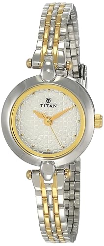 Karishma Analog White Dial Women's Watch -NK2521BM01