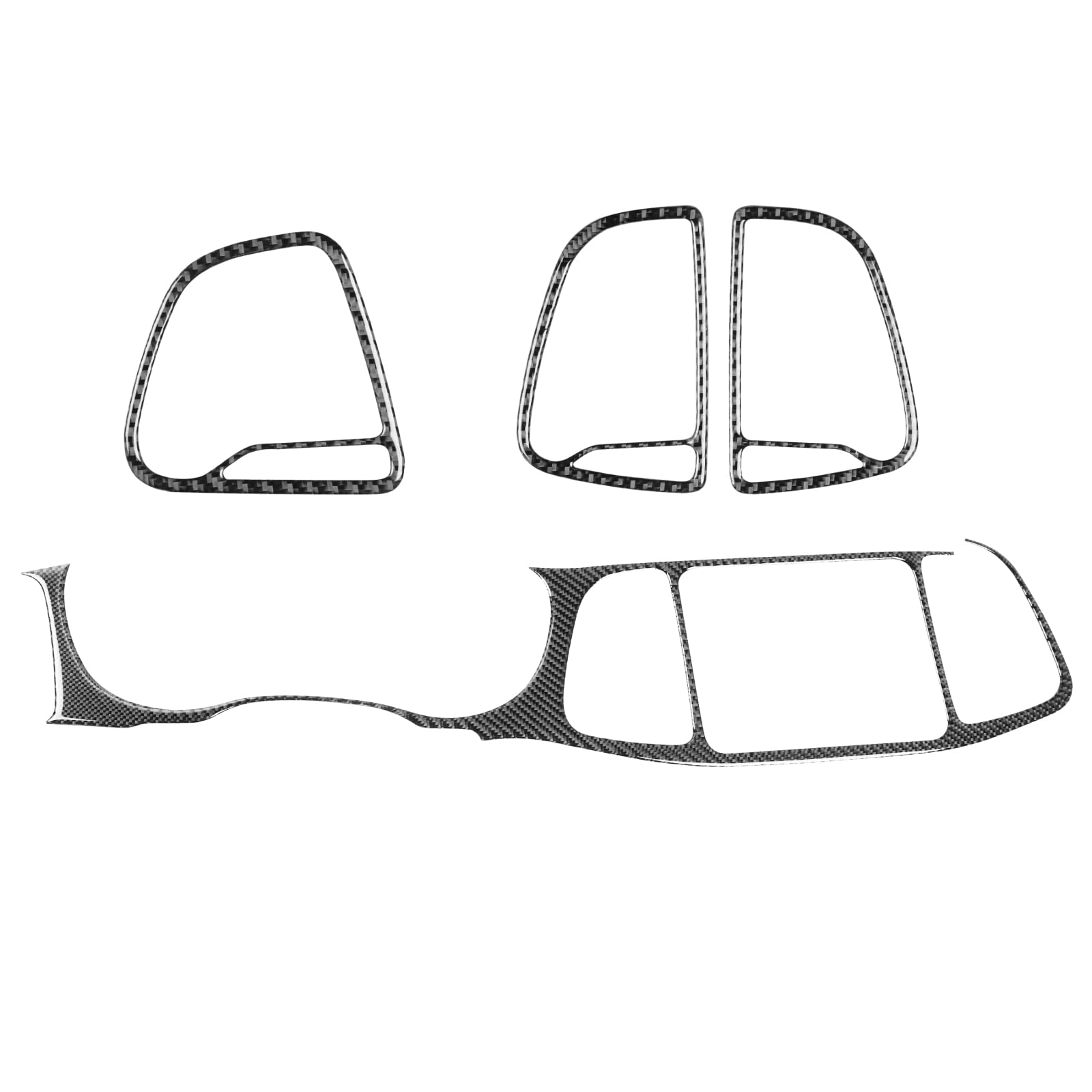 Kohlefaser Lenkradblende Für Dodge Challenger 2015-2021 - Leicht & Stylisch