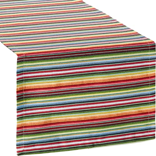 Sander Tischläufer Strip bunt Größe 50x140 cm