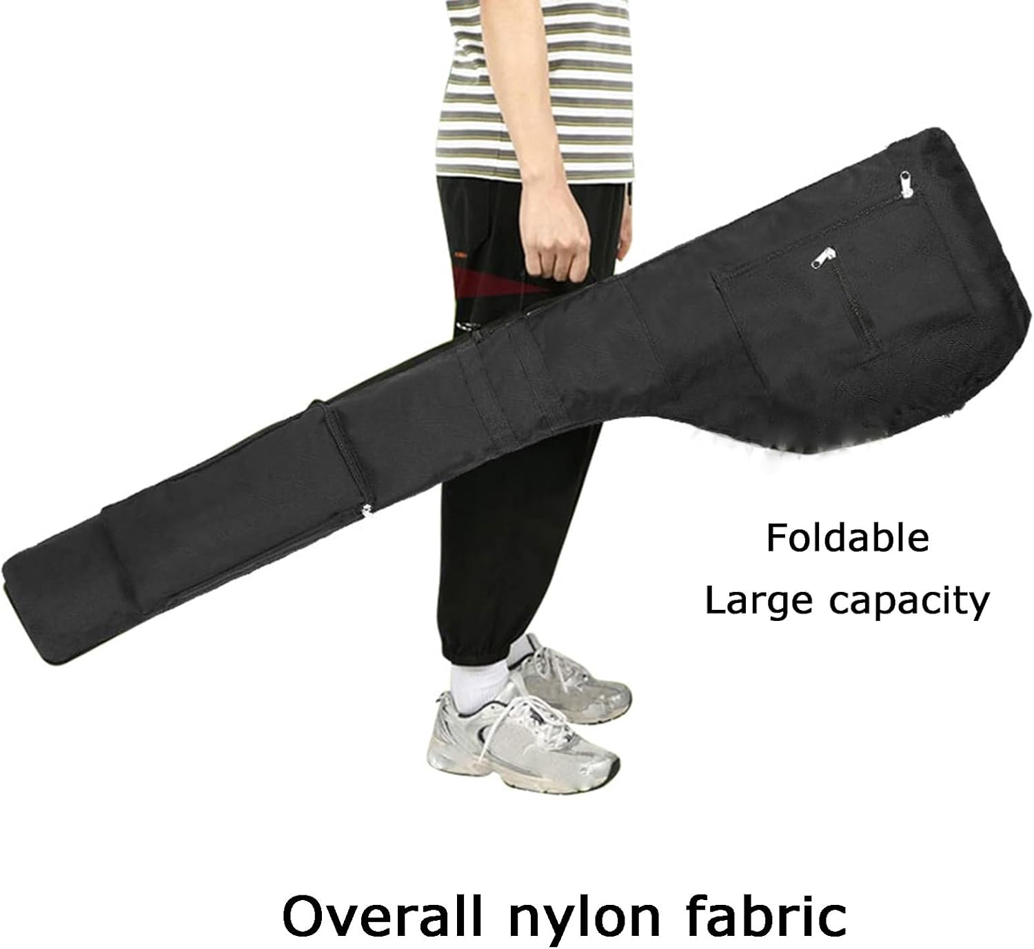 Golf Club Bag, Foldable Golf Club Storage Training Case,Portable Golf Putter Organizer Bag Hold 6 to 9 Clubs, for Outdoor Travel Training Club Garage