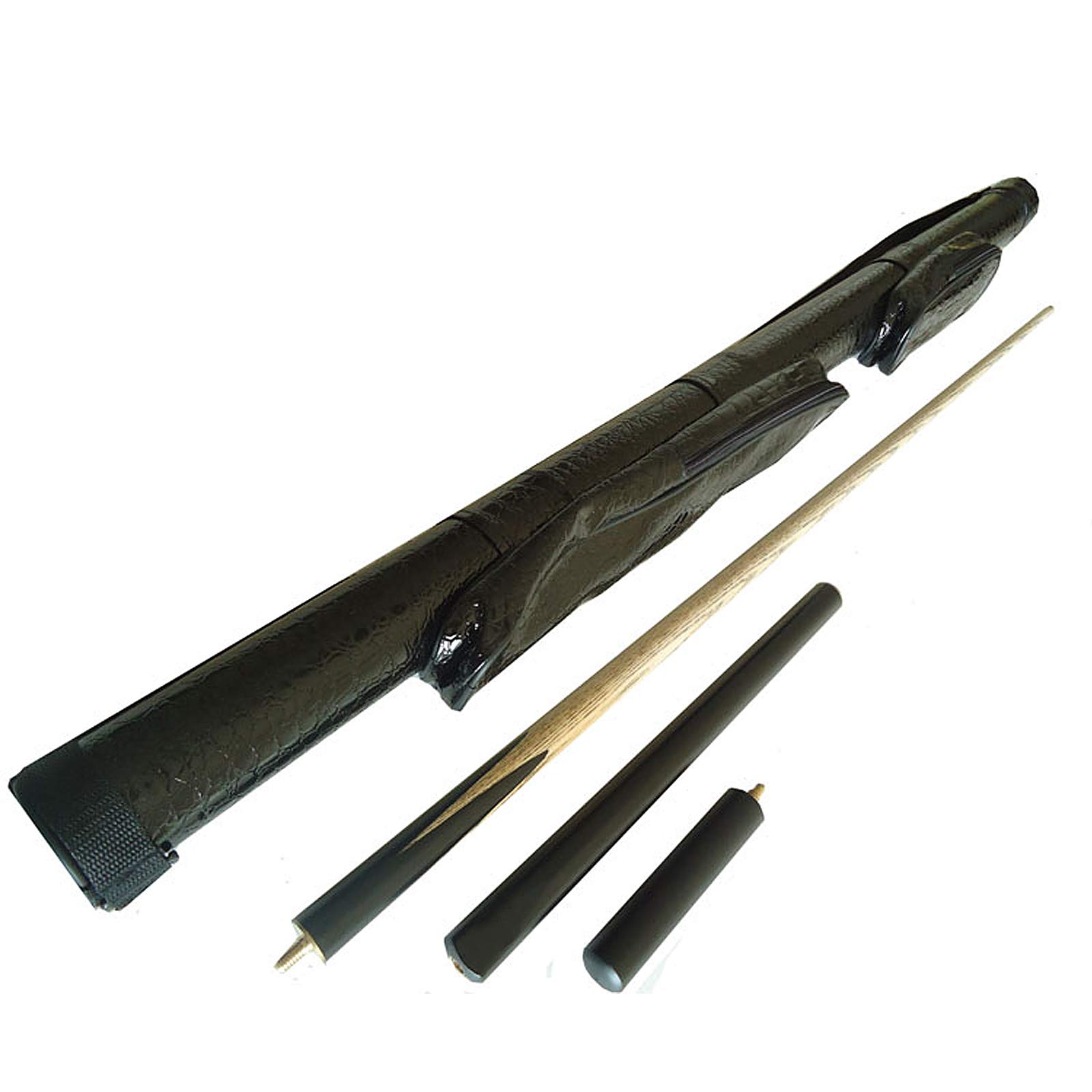 JTLY Snooker Cue - Pool Stick, 3/4 Hinge, Balanced, Completely Straight, Quick Release,Portable Pool Cue Case, Billiards Accessories - 10/11.5 mm Tips