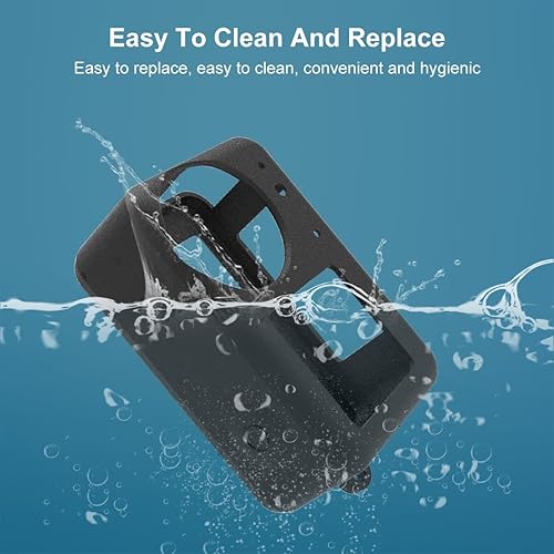 Miniatura 5 de for DJI Osmo Action 5 Pro  43 Silicone Protective Case with Lens Cap (Black)