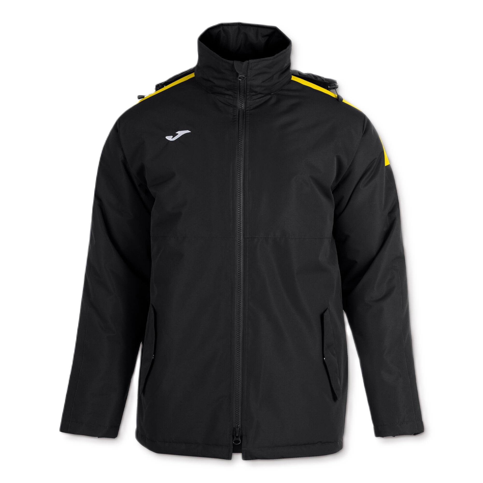 Joma M Anorak trivor, Unisex-Adult, Black-Yellow