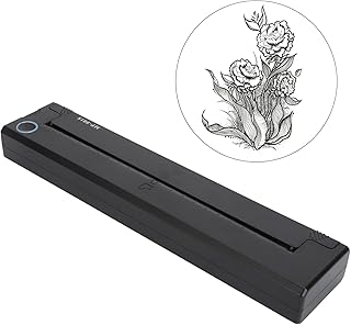 Tattoo Stencil Transfer Copier Printer,Tattoo Thermal Copier,Tattoo Transfer Machine with 90 Sheets of Tattoo Transfer Paper for the Tattoo Artists