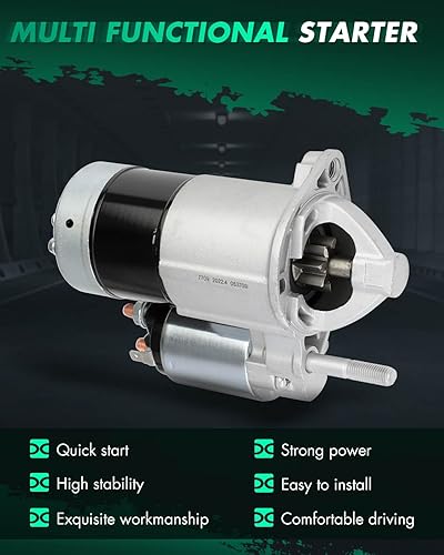 Miniatura 191 de SCITOO Arrancadores Nuevo Ajuste para Nissan Frontier Pickup Xterra 2002 2003 2004 3.3L 17859