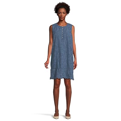 Mod o doc Lace Tank Top Shift Dress Women