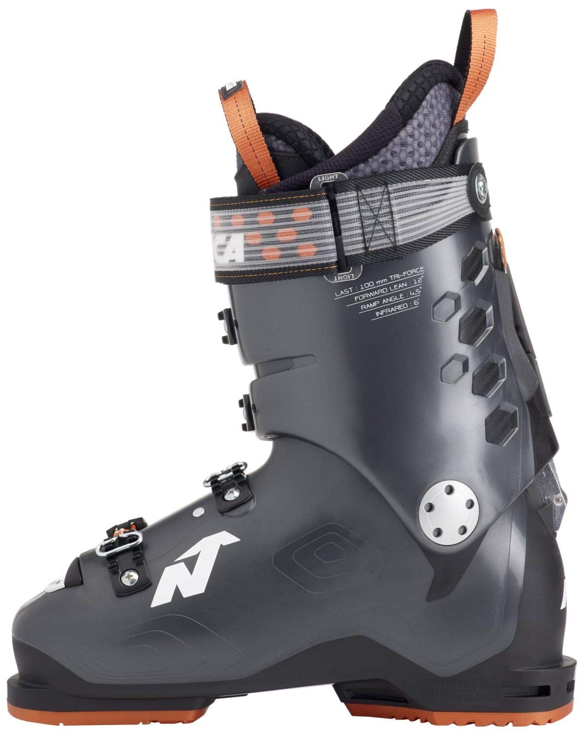 Nordica Strider 110 Ski Boots 2021 Anthrocite/Orange 23.5