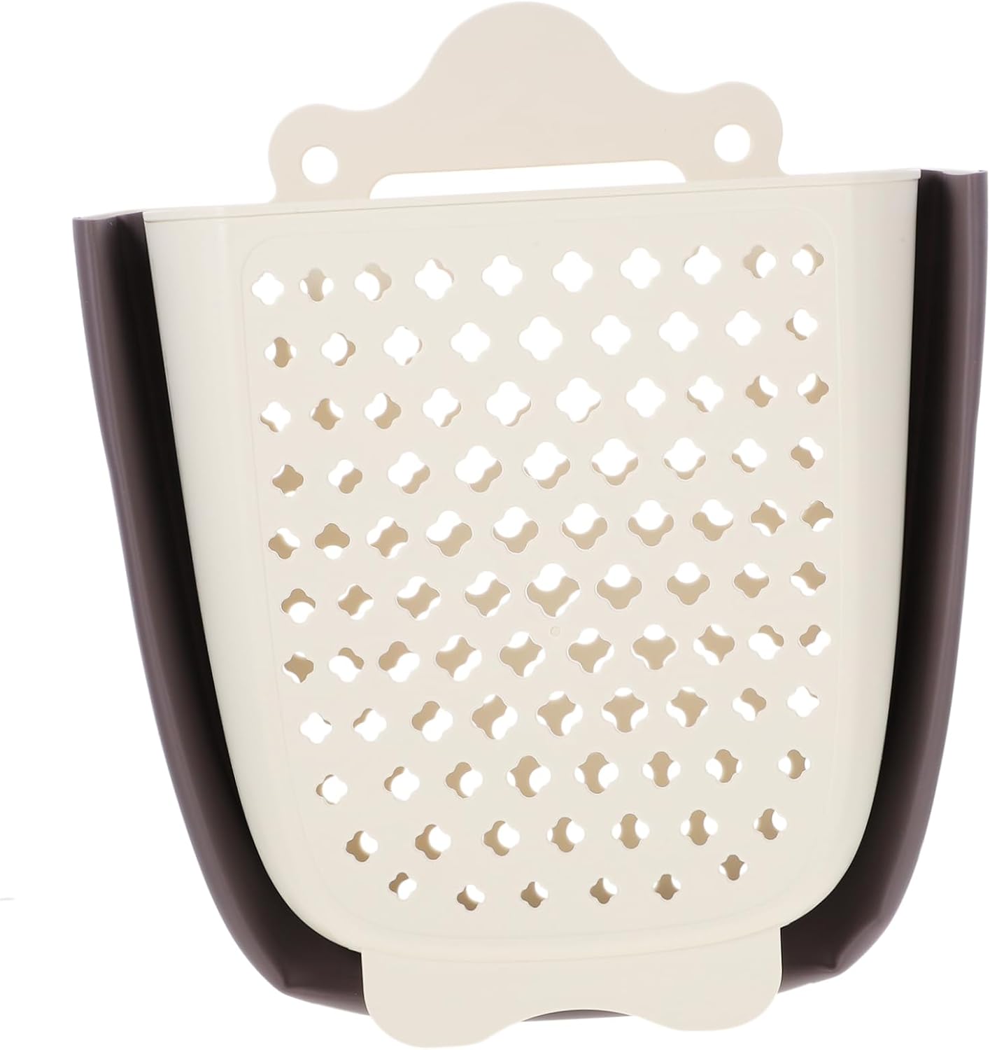 Cabilock Large Capacity Wall Mounted Laundry Basket with Handles Space Saving Clothes Storage Hamper for Bathroom Bedroom Apartments Design for Clothes Blankets