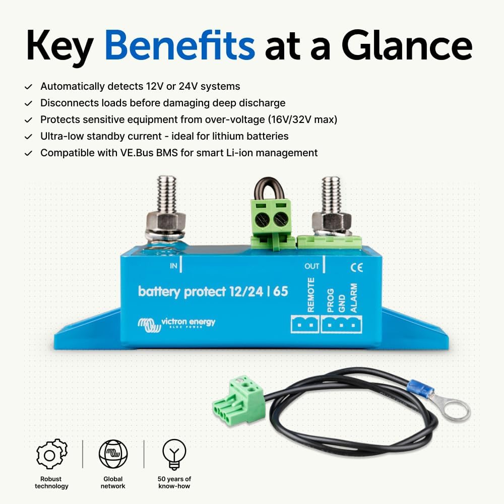 Victron Energy BatteryProtect 12/24-Volt 65 amp