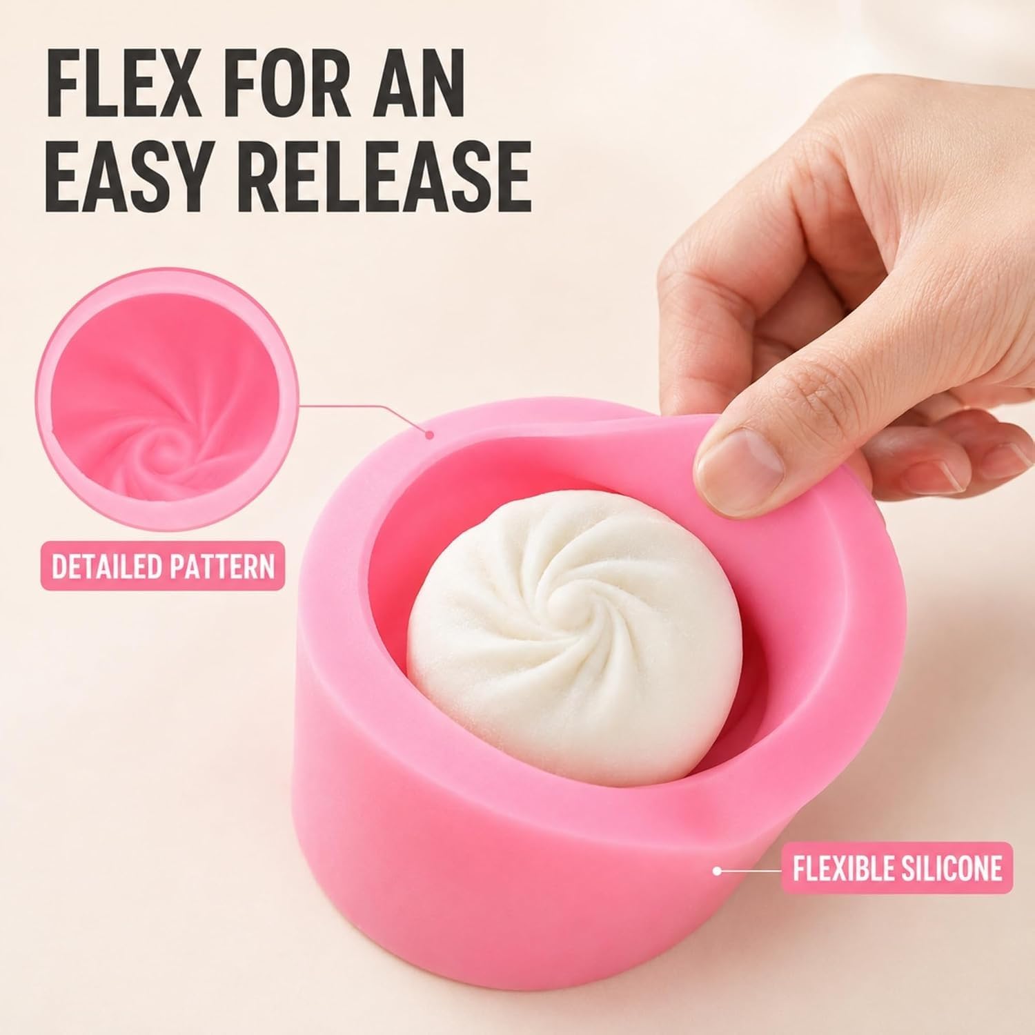 Moule à petit pain en silicone