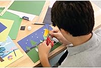 Vista 9 de Tru-Ray® Papel de construcción, 12.0 in x 18.0 in, 50% reciclado, azul atómico, paquete de 50