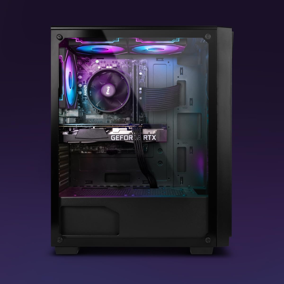 Vibox V-68 PC Gaming Completo • Schermo da 23 pollici • AMD Ryzen 5 5500 6 cores • Nvidia RTX 3050 6GB • 16GB RAM • 500GB SSD • Windows 11 • WiFi 6 + Bluetooth 5.4