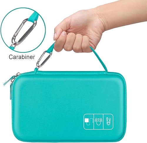 Miniatura 5 de Canboc Estuche organizador electrónico de viaje duro para MacBook adaptador de corriente Cable cargador Apple Magic Mouse Power Bank Apple Pencil