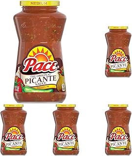 Medium Picante Sauce, 16 oz Jar (Pack of 5)